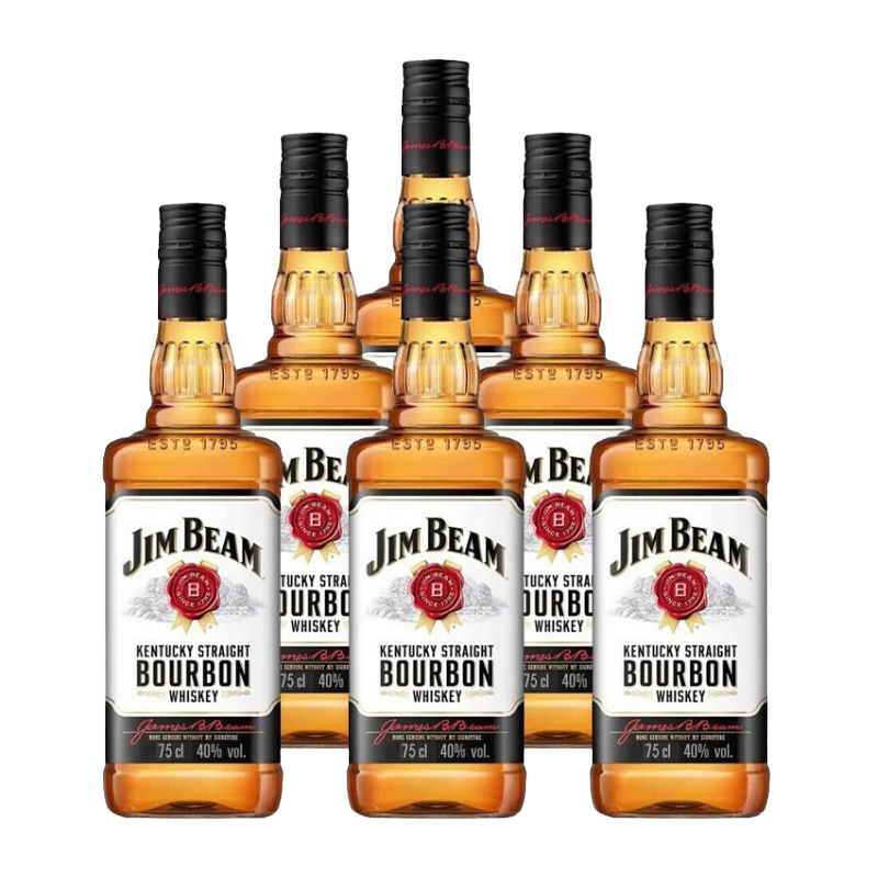 ڲJim Beamռ߲ʿ ɳ˰Ͱ ռ ռ߰750mL6ƿ331.99Ԫ
