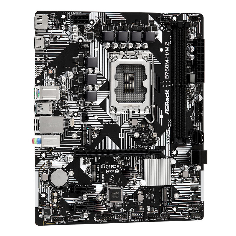 华擎 B760 ASROCK M H M.2 D5 图 4