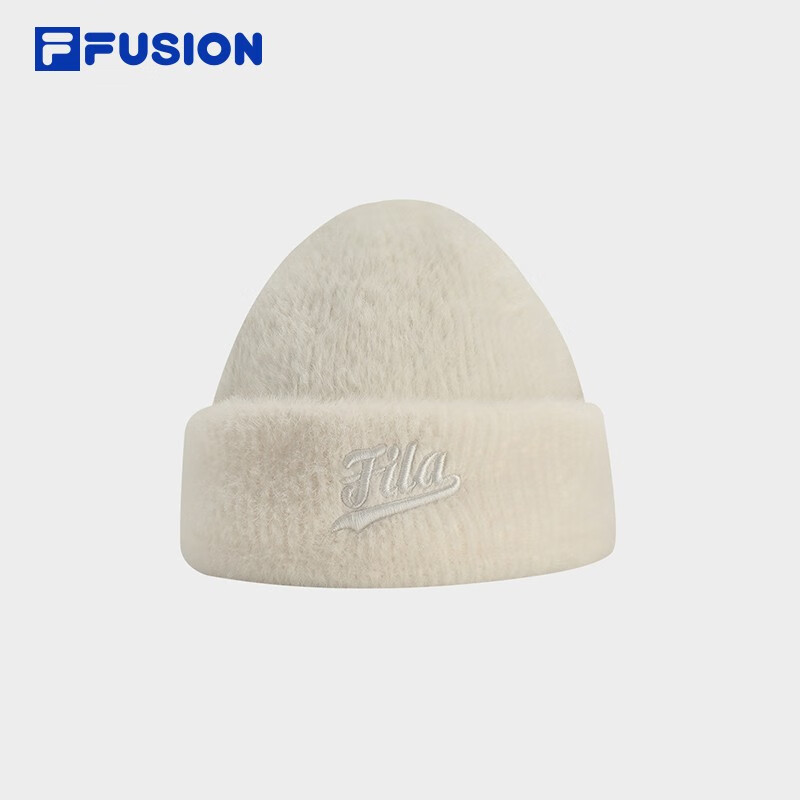 FILA FUSION斐乐潮牌情侣款针织帽2023冬新款时尚休闲百搭茸茸帽 笔螺杏色-LK XS使用感如何?