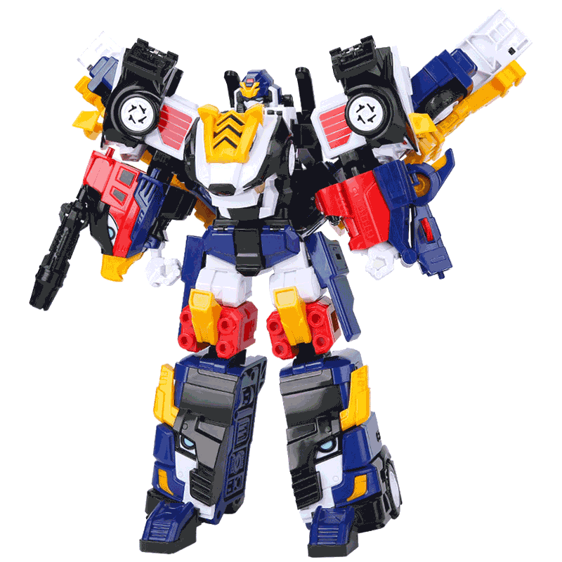 展高迷你特工队玩具兽王力量超兽王三合体宇宙战警变形机器人男孩金刚