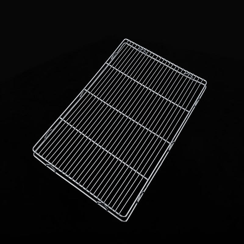 hywlkj不锈钢猪肉网架蛋糕面包冷却架烤箱烘培网晾晒网 双层60402cm送