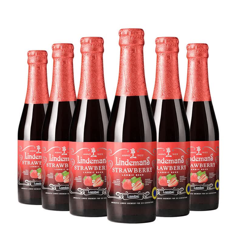 Lindemans林德曼草莓 精酿果啤 啤酒 250ml*6瓶 比利时进口高性价比高么？