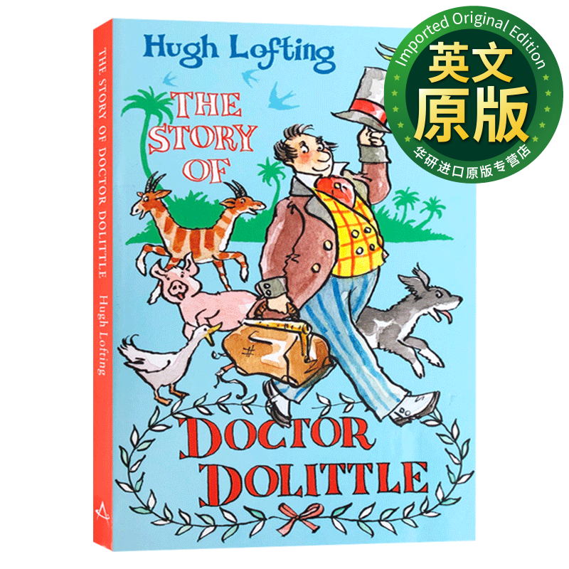 怪医杜立德的故事 英文原版 The Story of Dr Dolittle 动物语言的医生 英文版 mobi格式下载