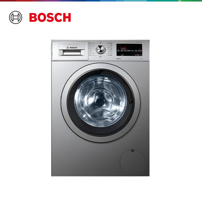 博世（BOSCH）【净效除菌】10公斤全自动家用大容量1250转 一级能效变频滚筒洗衣机WAP242682W 以旧换新