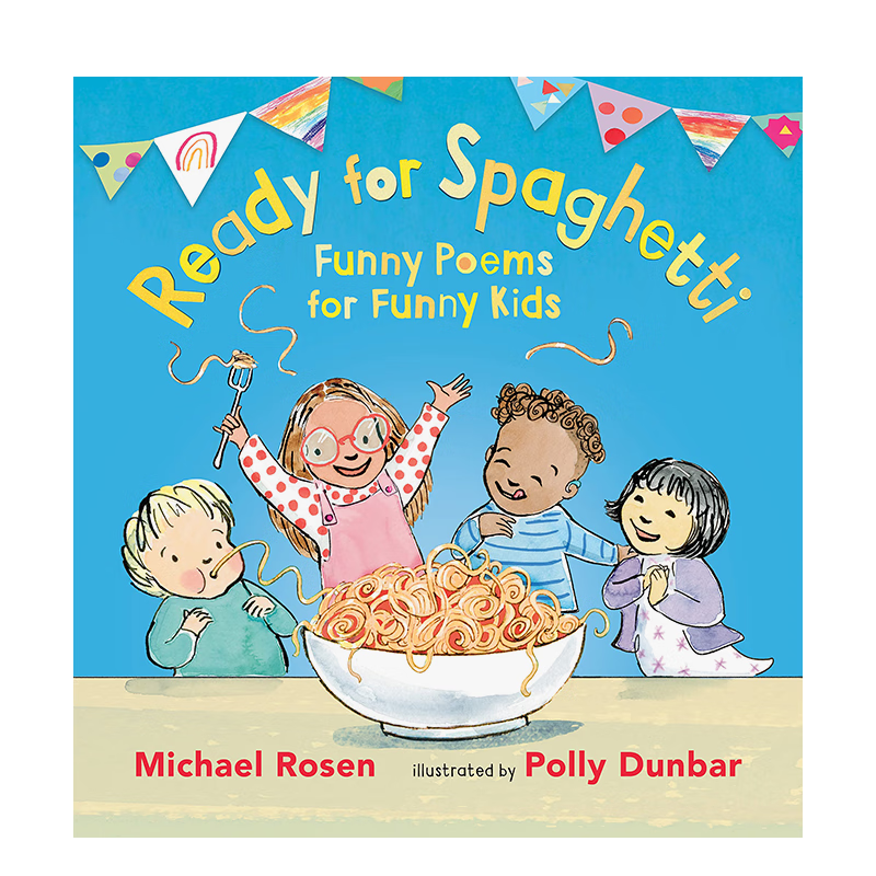 michael rosen 准备好吃意面 ready for spaghetti 英文儿童绘本