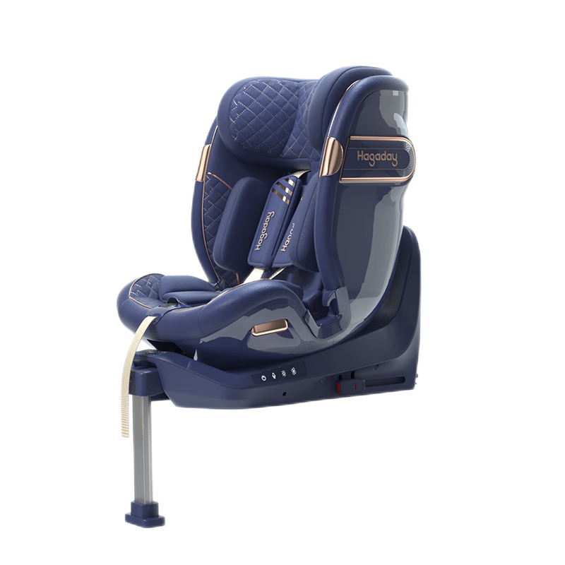 Hagaday 哈卡达 儿童安全座椅0-7岁汽车用婴儿智能座椅360正反调节 洛克银河