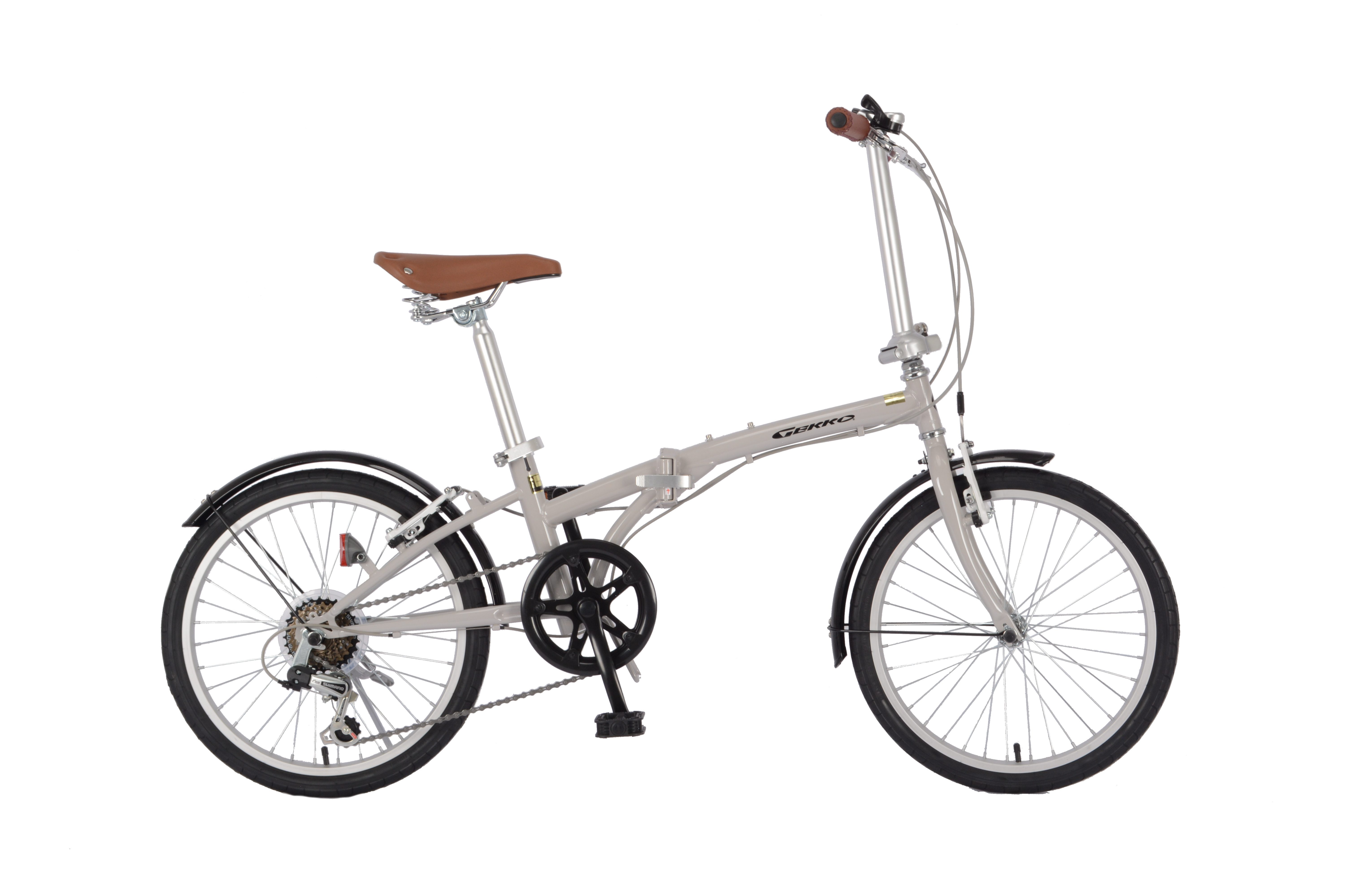 20寸高碳钢超轻变速6速可携式男女通用fit1 2024款深灰色 卡其灰