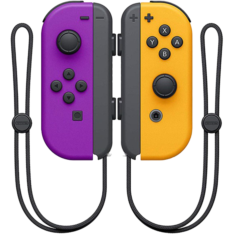 任天堂（Nintendo） Switch日版游戏机 续航加强版ns掌机新款 Joy-Con 紫橙手柄
