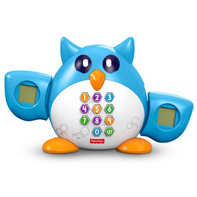 费雪(fisher-price)玩具数学博士猫头鹰 婴儿早教学习玩具fdf08
