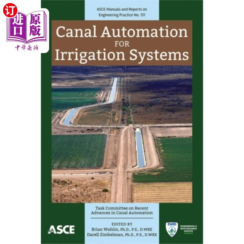海外直订canal automation for irrigation systems 灌溉系统的运河