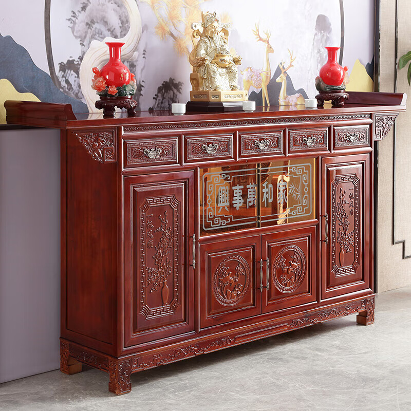 楠木日记实木条案2.