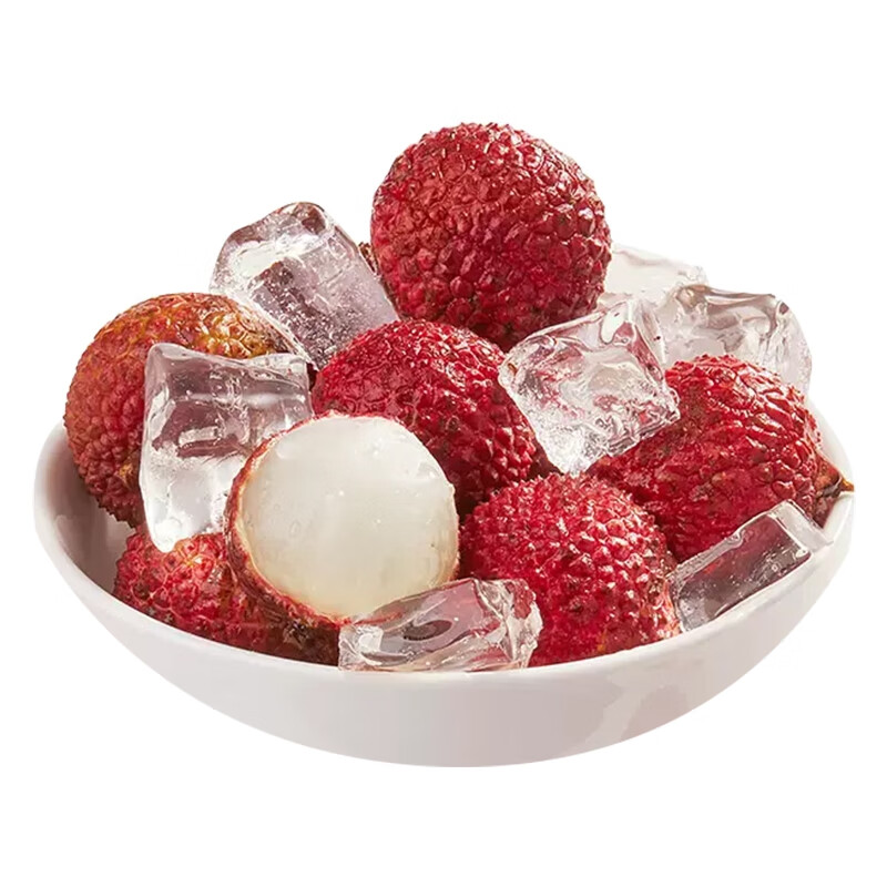 【顺丰】新鲜冰冻荔枝水果 当季整箱王白糖现摘孕妇桂早熟冻荔枝 3斤