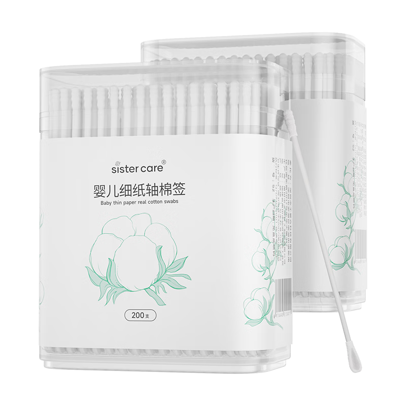 ���ڲ�����sister careӤ����ǩ����˫ͷ�ް�������ͯ����ר�ö���ʺ���ϸ����ǩ�ް� Ӥ��ר����ǩ��2�й�400֧��