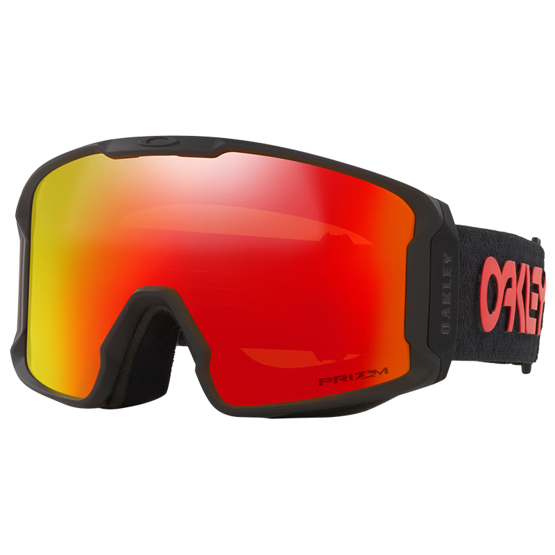 OAKLEY歐克利戶外運動滑雪鏡男火紅色護(hù)目眼鏡滑雪裝備女 7070-A5