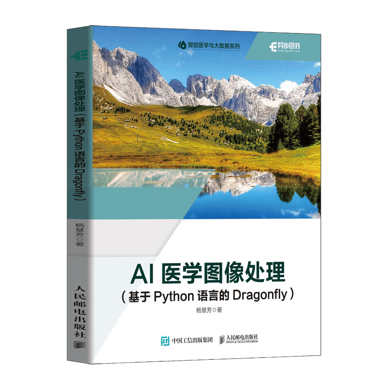 AI医学图像处理（基于Python语言的Dragonfly）（异步图书出品）封面