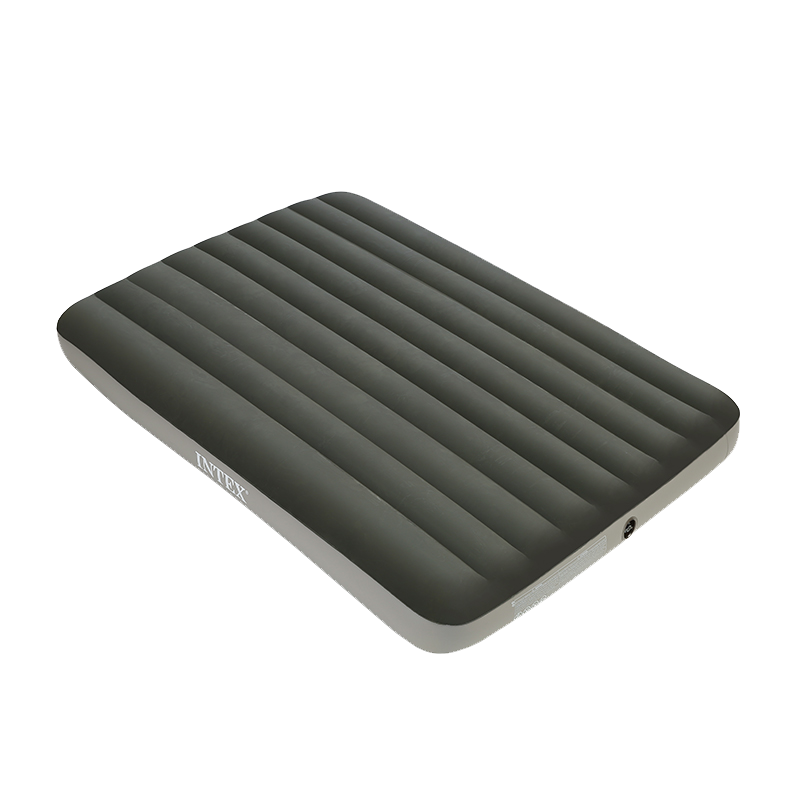 F INTEX 2022年升级线拉款64109充气床垫露营气垫床户外防潮垫 家用陪护午睡躺椅双人加大折叠床152*203*25cm