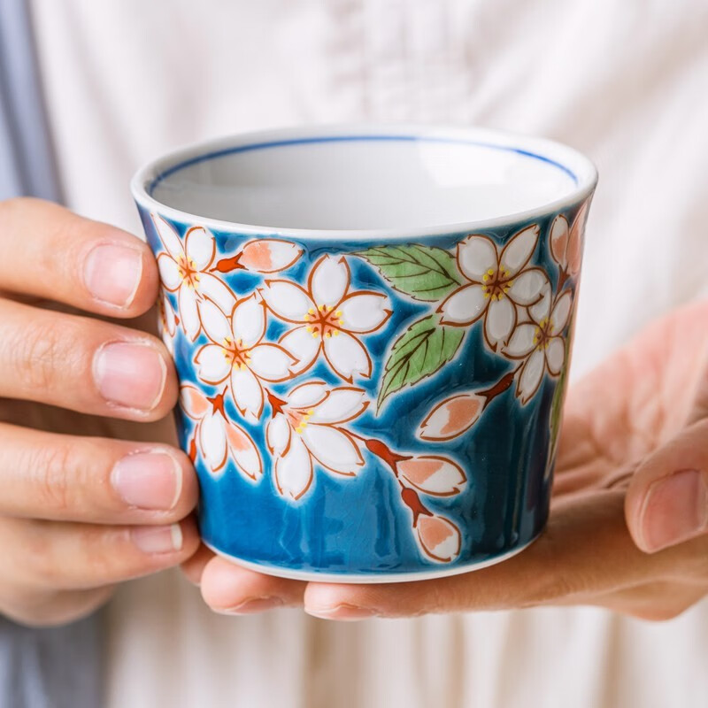 花开四季手握杯(樱花)