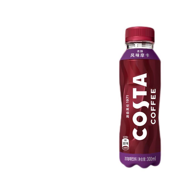 可口可乐cocacola咖世家咖啡costacoffee浓醇风味拿铁美式摩卡300ml15
