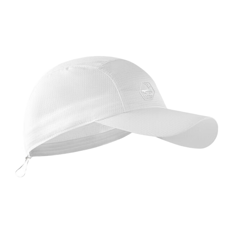 优极UG/ULTRAGEAR 轻量网眼透气防晒帽 白色 均码(帽深17cm)
