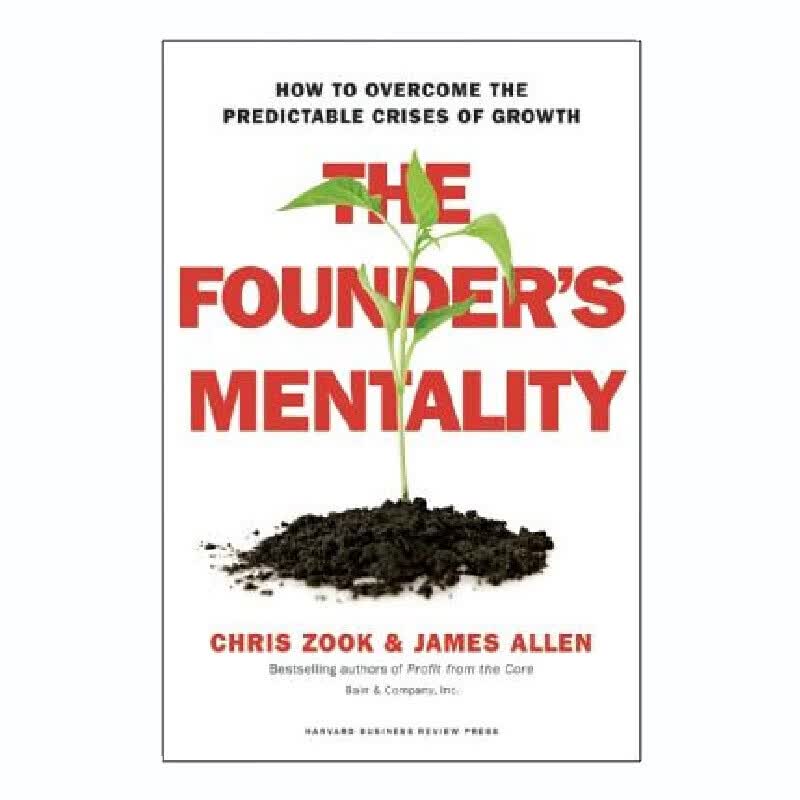 【中图英文】 FOUNDERS MENTALITY 公司创始人的心理 英语原装原版进口