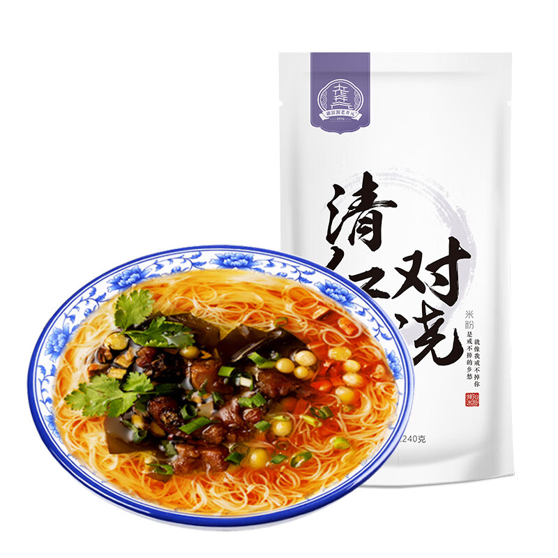 康富源老开元康富源老开元 正宗绵阳米粉中餐厅四川特产240g*1袋方便