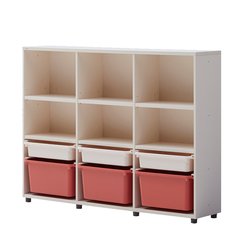 韩国进口iloom收纳柜三排15抽宝宝玩具整理柜收纳衣柜书架整理架 三排15抽收纳柜-IVKSKB