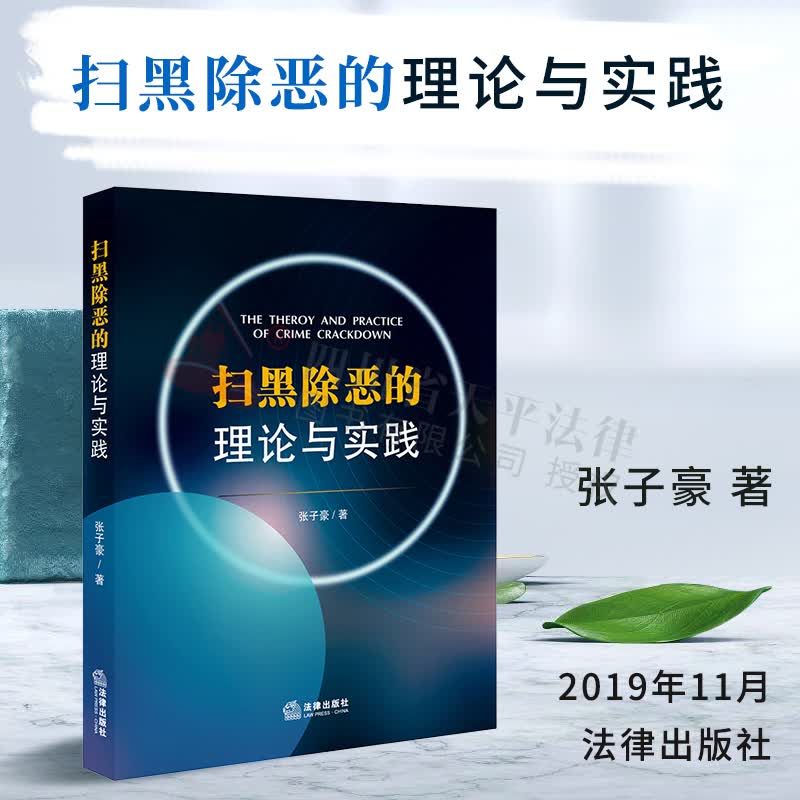 扫黑除恶的理论与实践 9787519739522