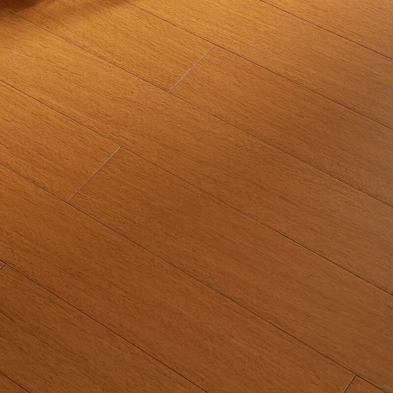 美克杰新中式轻奢美式暖色实木地板原木室内环保家用卧室直销 802 890