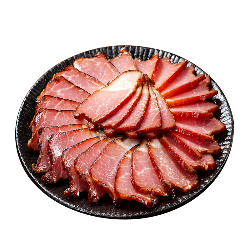 楊大爺四川五花臘肉后腿臘肉柴火煙熏臘味成都特產(chǎn)風(fēng)味特產(chǎn)烹飪食用 后腿臘肉2斤