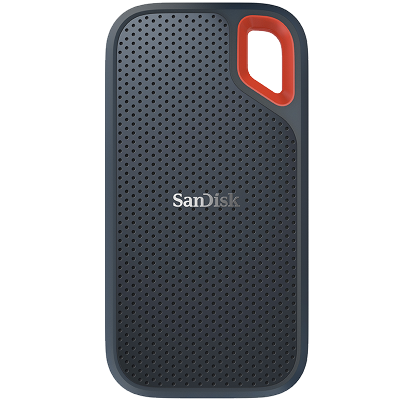 闪迪（SanDisk） 移动固态硬盘 NVME高速SSD E61存储USB3.2 尊极速 2T 读速高达1050MB/S 套装10049110285470
