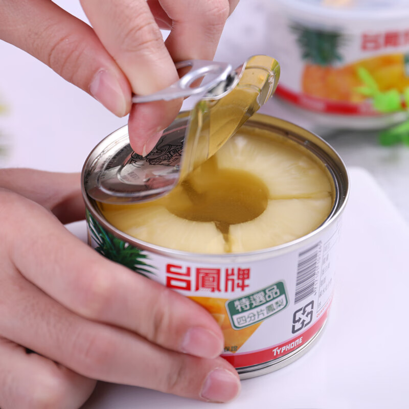台凤(typhone)泰国 原产 中国台湾 凤梨罐头 新鲜红毛丹凤梨 水果罐头