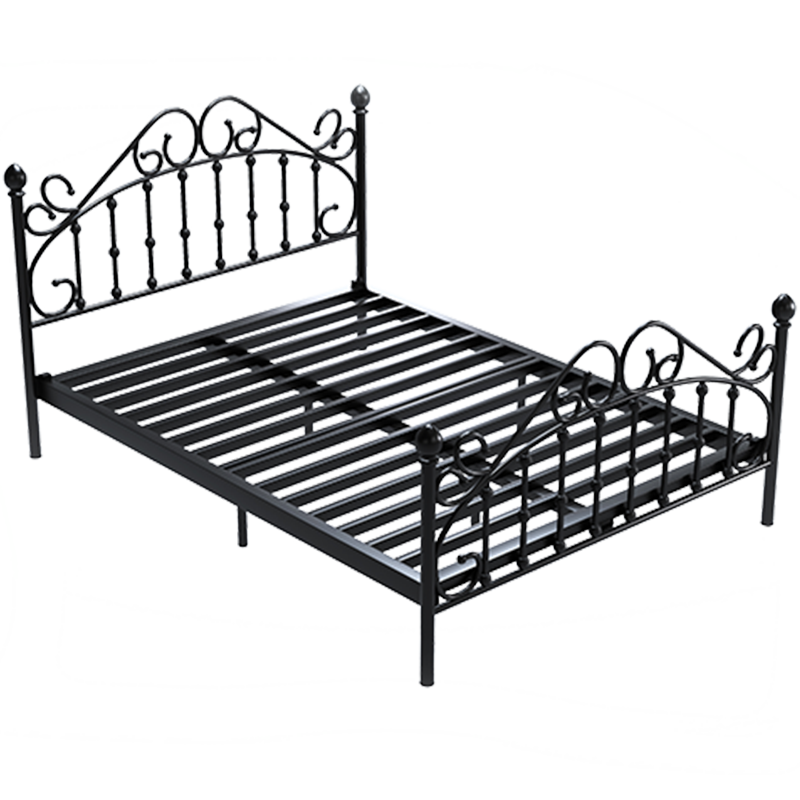 L&S�����մ�ŷʽ���ܴ��ִ���Լ˫�˴��������Գ��ⷿ���ᴲYC-10 ��ɫ2*1.8m���Ӵֿ�ܡ�