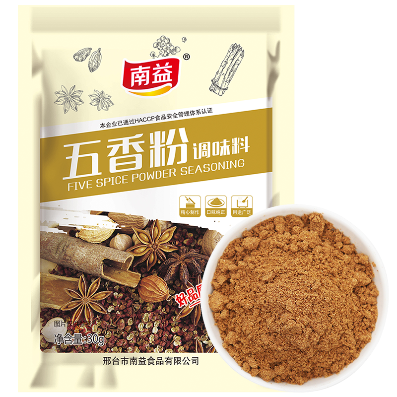 南益 五香粉 复合调味香辛料 烧烤炒菜胡辣汤调汤 调味研磨香料 五香粉30g*1袋
