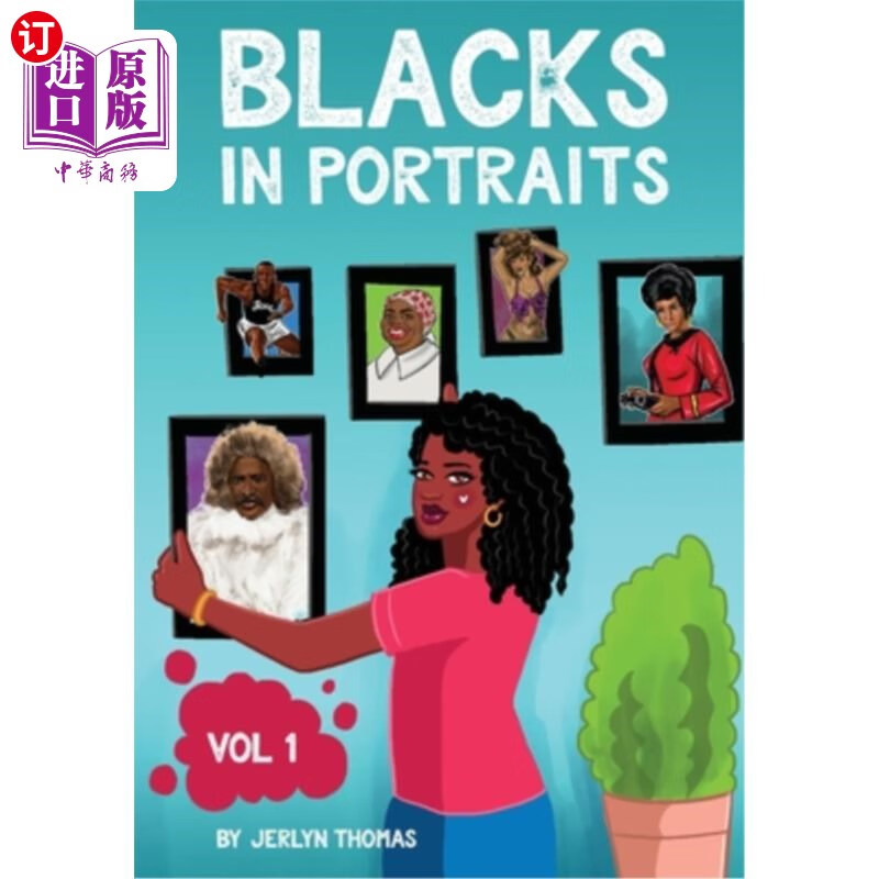 海外直订blacks in portraits 肖像中的黑人