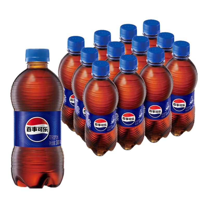 百事可乐 Pepsi  碳酸饮料整箱 300ml*12瓶 (新老包装随机发货) 百事出品