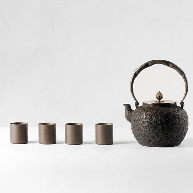 渡和堂 纯手工铸铁杯 茶杯闻香杯 送礼 送朋友铁婚纪念日创意礼品 茶具