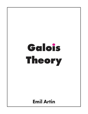 【预订】galois theory: lectures delivered at the