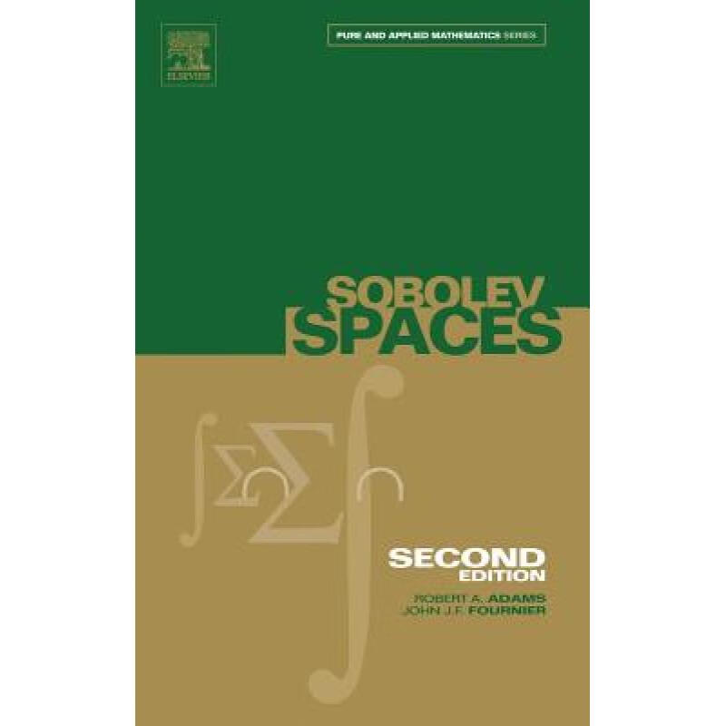 预订 Sobolev Spaces: Volume 140