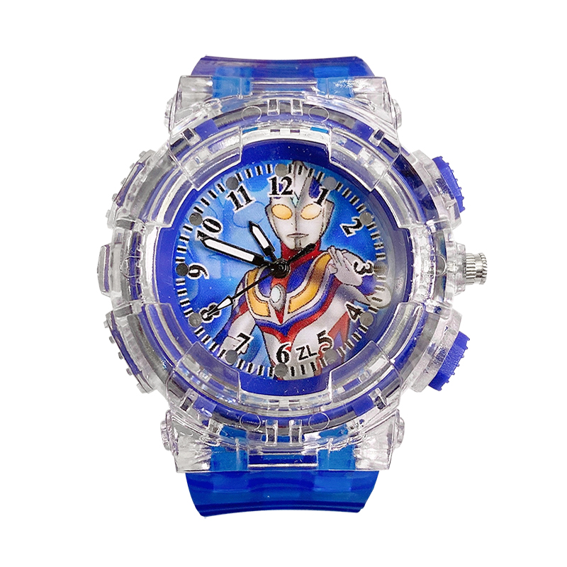 手表赛罗幼儿学生礼物男孩玩具卡通发光电子表游戏同款 迪迦奥特曼