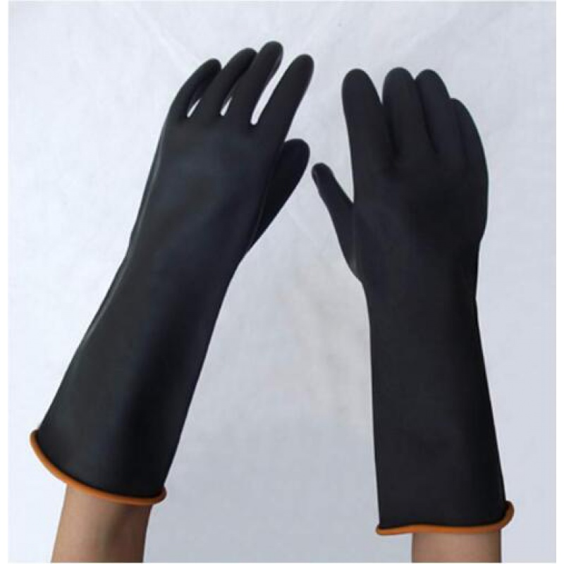北塔牌 乳胶手套36cm 工业乳胶手套 耐酸碱手套 洗衣 防水手套 36cm