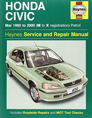 Honda Civic Petrol (Mar 95 - 00) Haynes Repair Manual