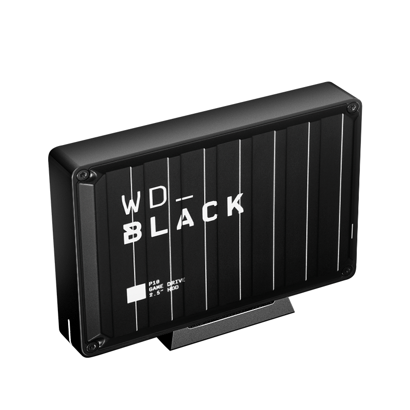 Western Digital 西部数据 WD_Black P10系列 2.5英寸Micro-B便携移动机械硬盘 4TB 黑色 USB3.0 WDBA3A0040BBK