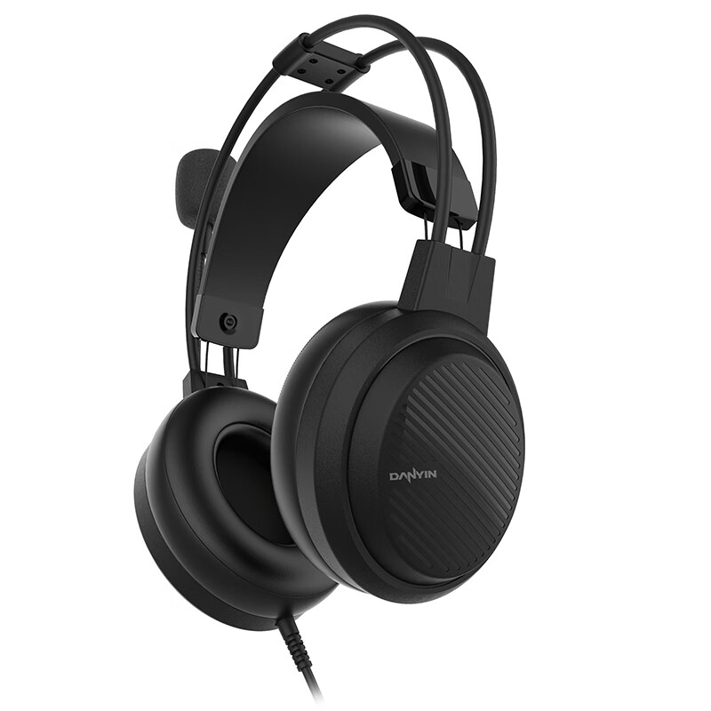 电音D5000英语听说考试专用耳机 头戴式有线带麦克风训练初中高中人机对话语录音跟读网课耳麦带话筒 USB插口-英语听说录音考试耳机