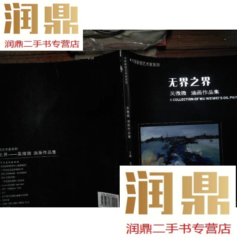【二手九成新】无界之界 吴微微油画作品集    有磨损