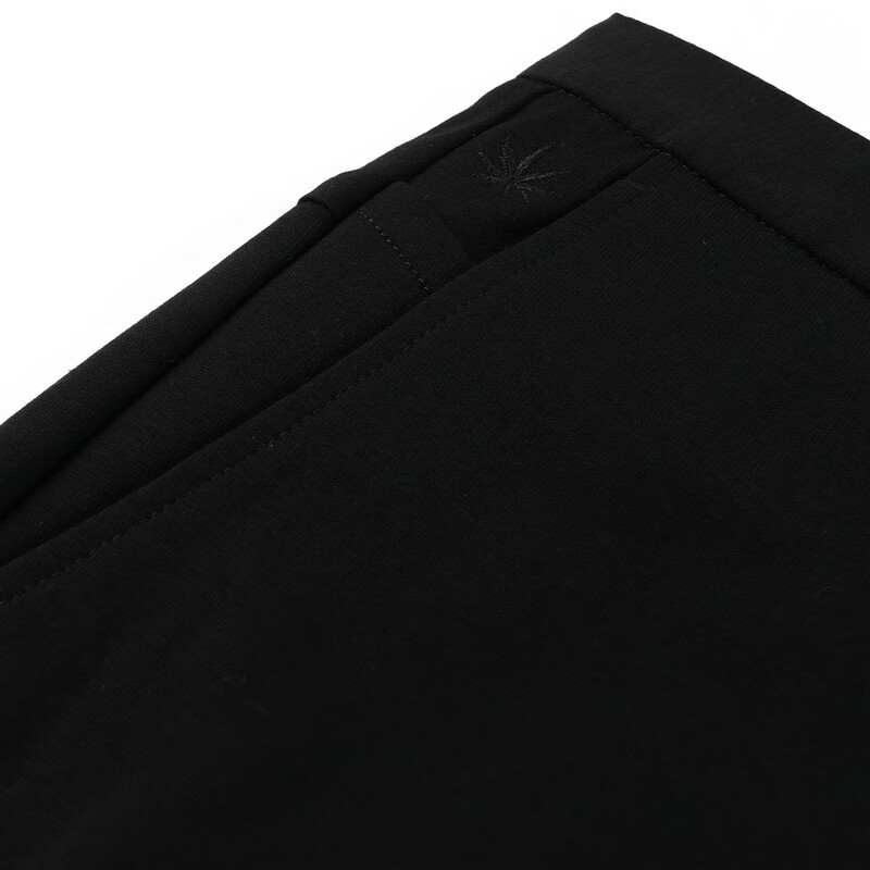 汉麻世家(HANP)男士针织休闲裤 黑色 35 185/88A