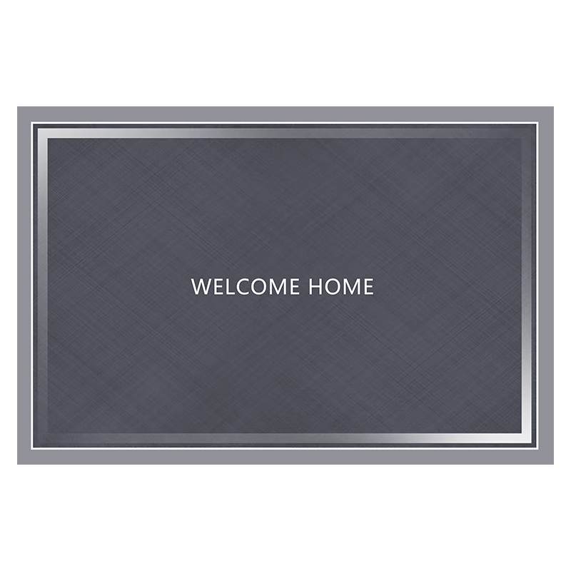 布迪思入户门地垫 进户门口垫子 可裁剪吸水防滑进门脚垫80*50CM