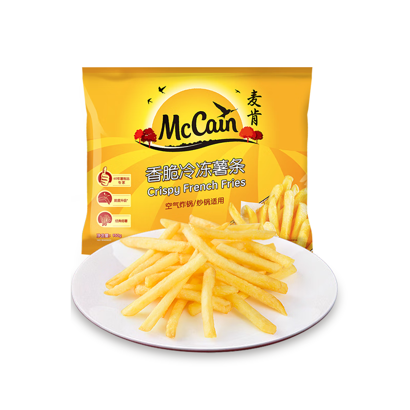 McCain 麦肯 香脆冷冻粗薯条 950g