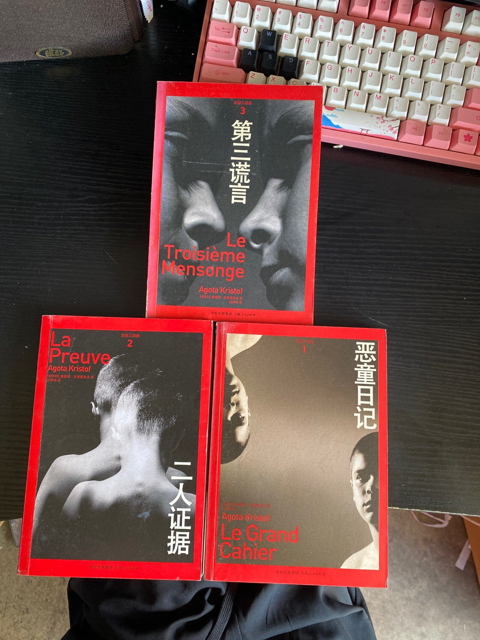 [二手9成新]恶童日记 二人证据 第三谎言 恶童三部曲全3册 一版一印