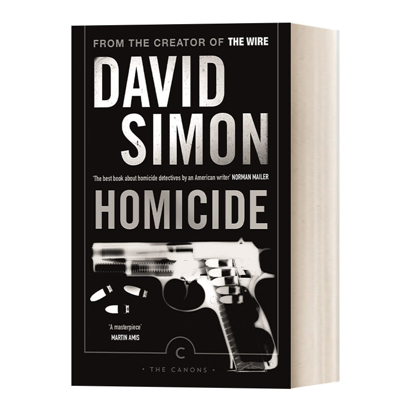 进口原版 homicide 凶年 戴维·西蒙 美剧火线原著小说 英文版 英语