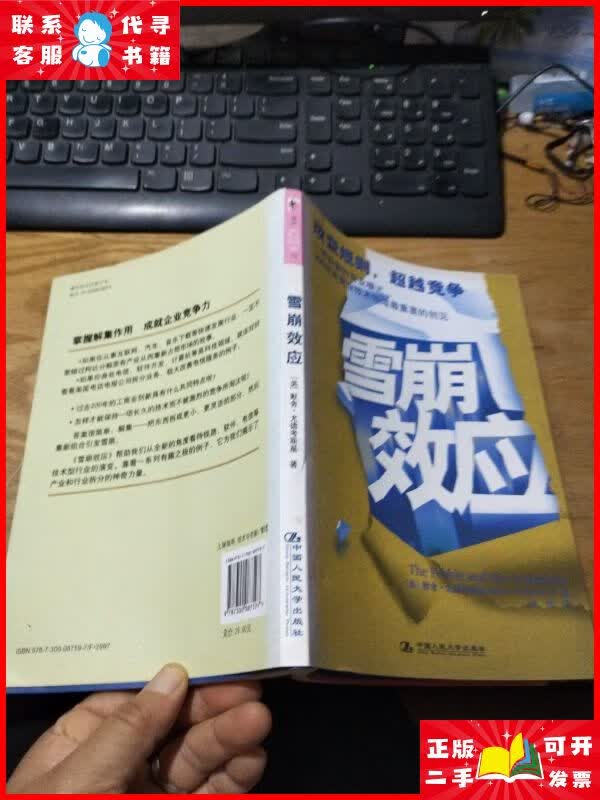 雪崩效应 中国人民大学出版社二手9成新